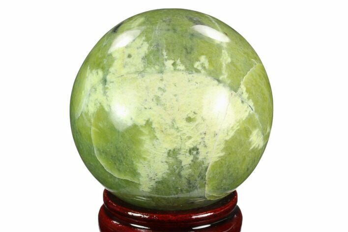 Polished Serpentine Sphere - Pakistan #124308